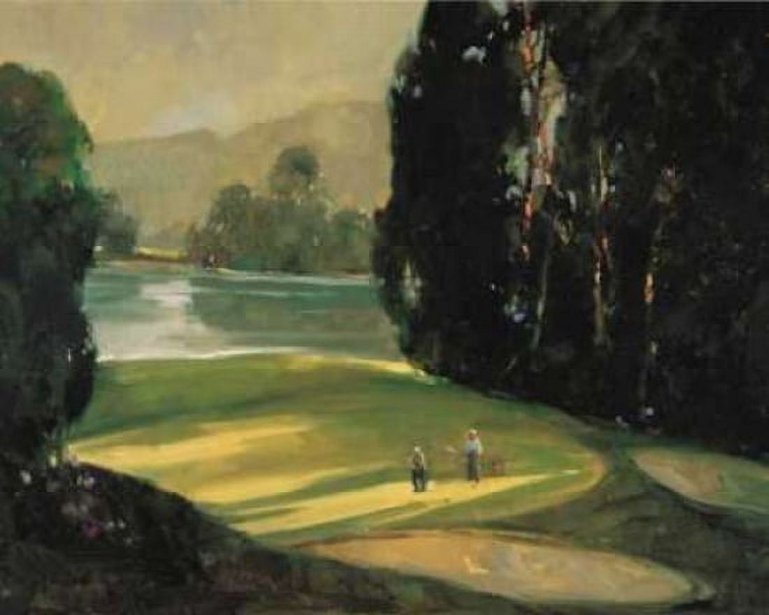 Posterazzi Putt for Par Canvas Art - Ted Goerschner (24 x 30)