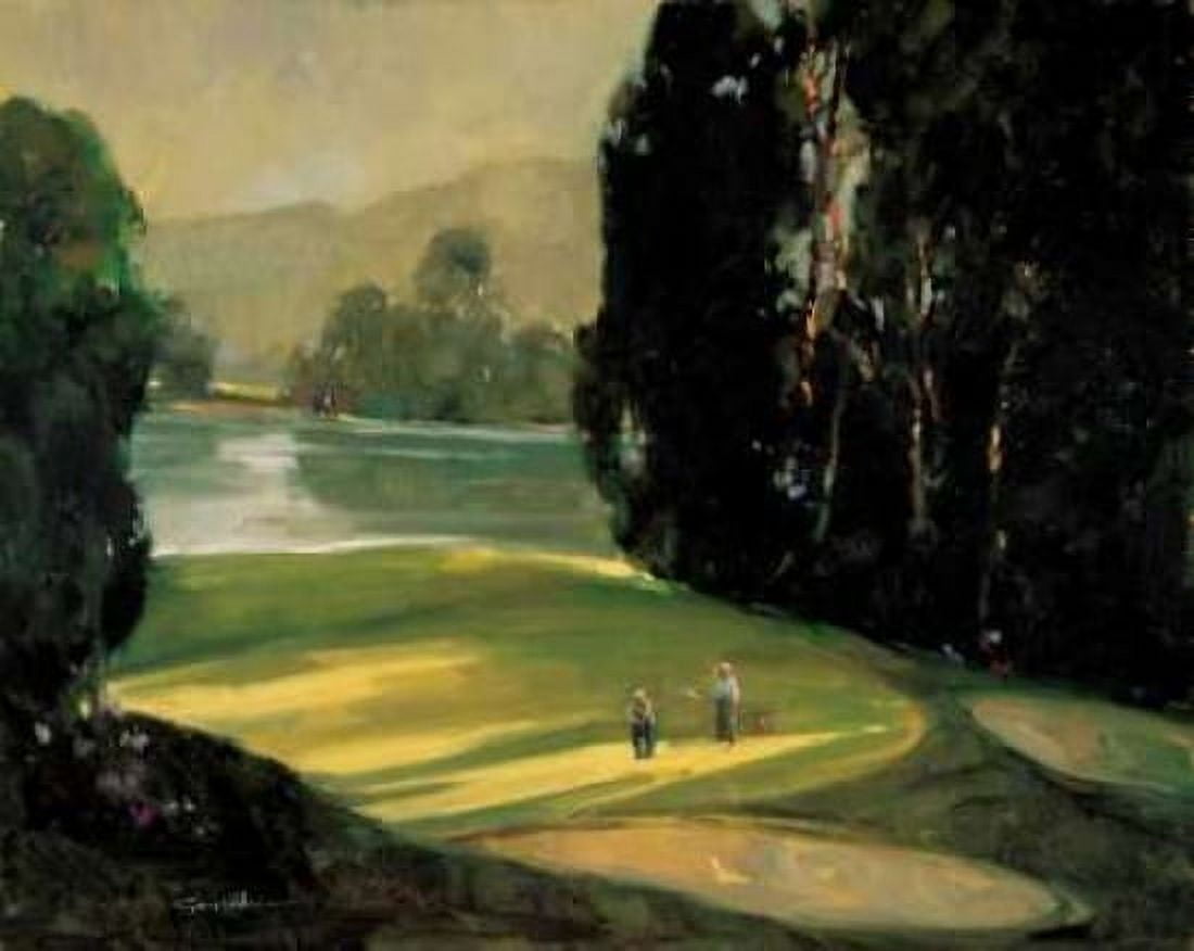 Posterazzi Putt for Par Canvas Art - Ted Goerschner (24 x 30)