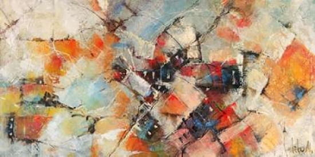 Posterazzi Quartieri di Rio Canvas Art - Tebo Marzari (24 x 48)