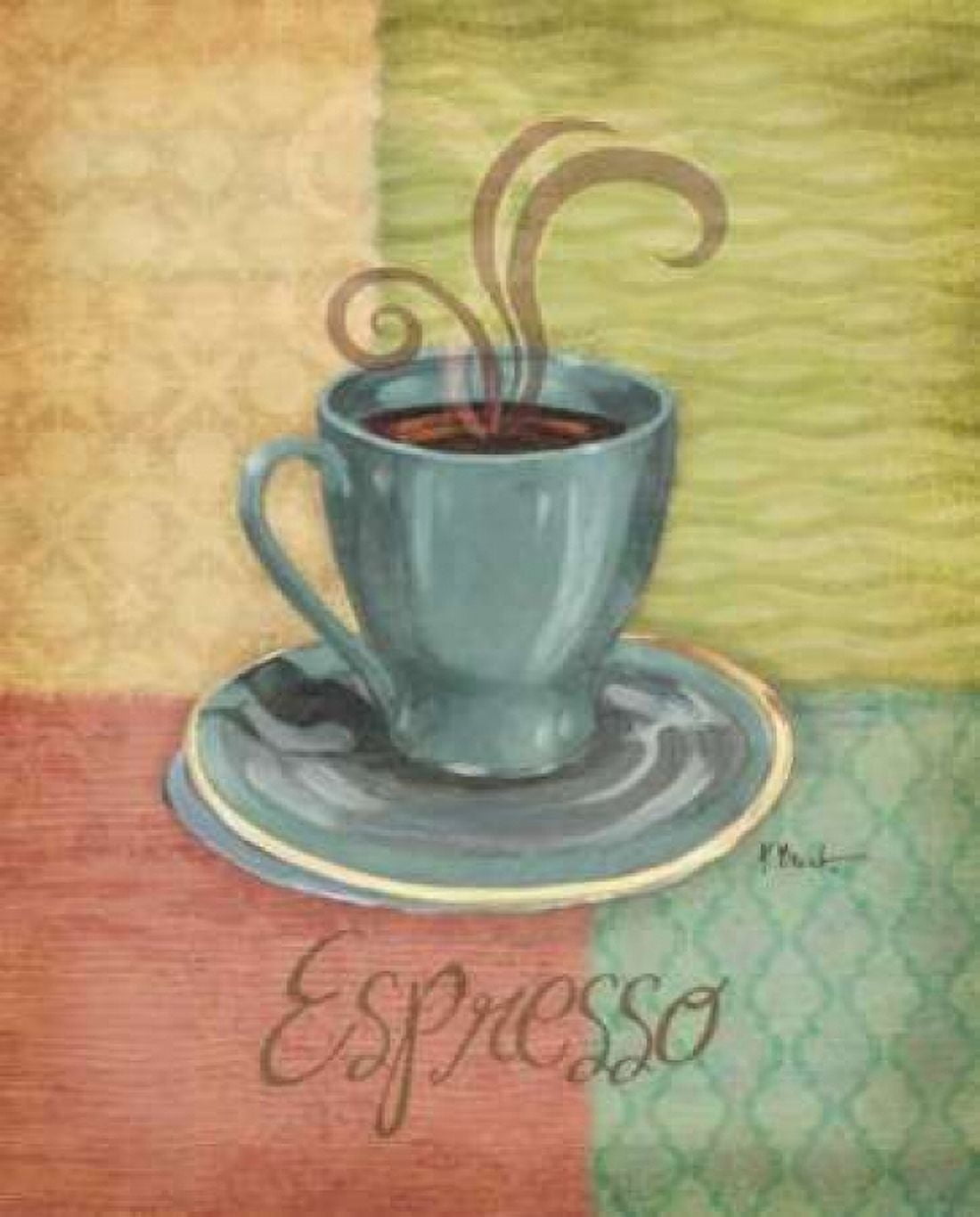 Posterazzi Quattro Coffee III Canvas Art - Paul Brent (20 x 24)