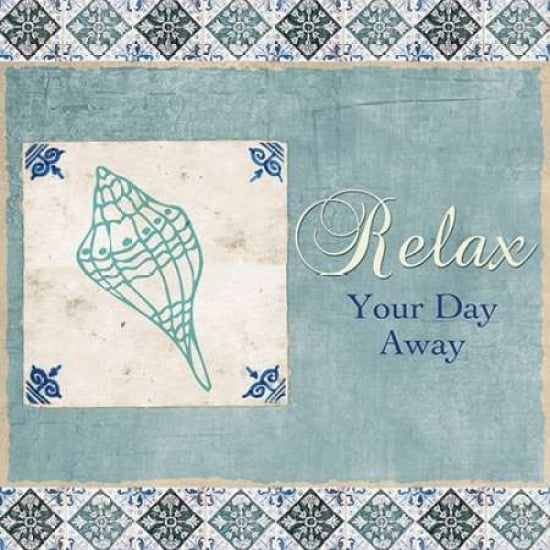 Posterazzi RELAX YOUR DAY AWAY Canvas Art - Piper Ballantyne (24 x 24)