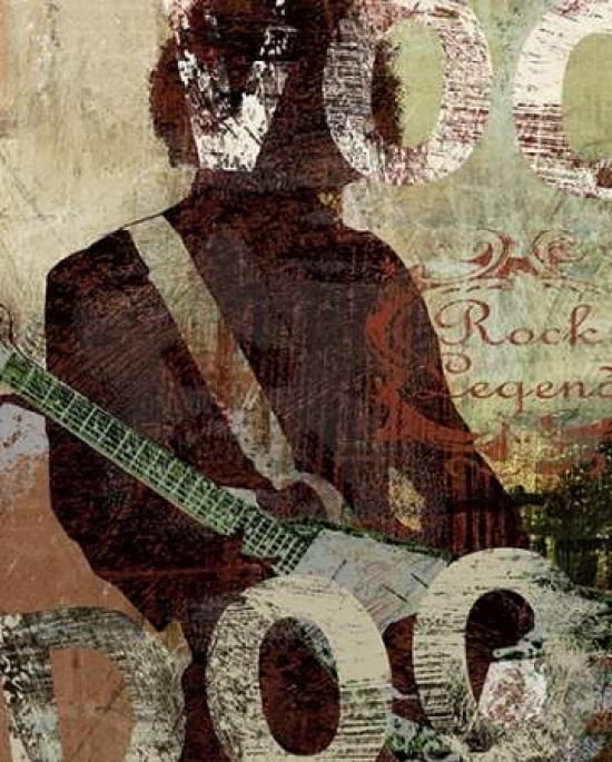 Posterazzi ROCK LEGEND Canvas Art - Eric Yang (24 x 30)