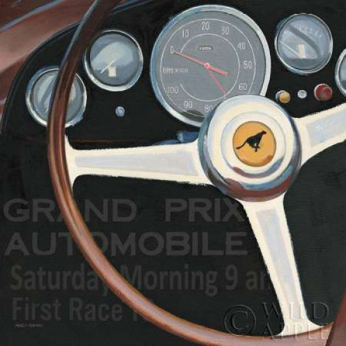 Posterazzi RPM I with Words Canvas Art - Marco Fabiano (24 x 24)