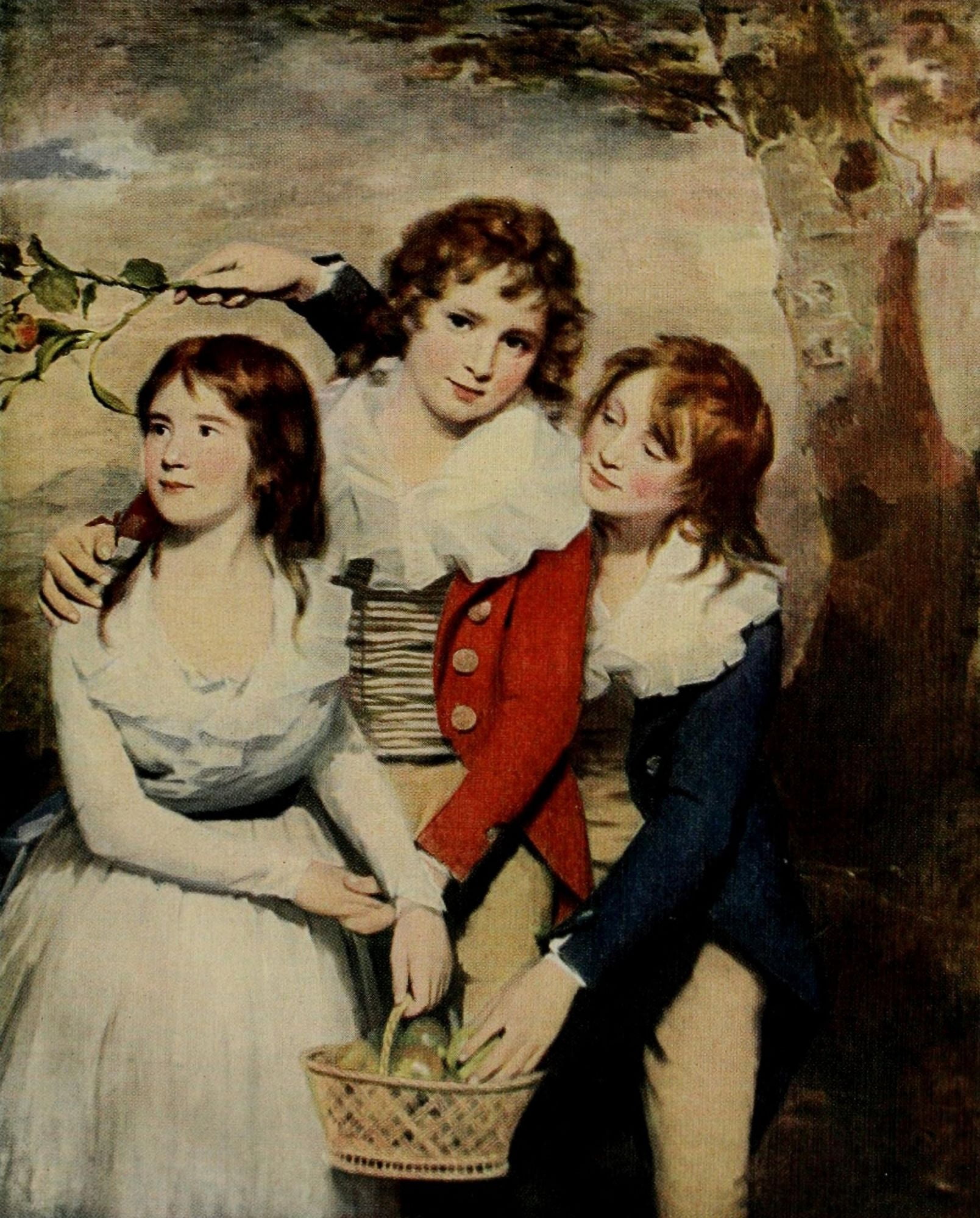 Posterazzi Raeburn 1909 Children of Mr & Mrs Paterson Canvas Art - Henry Raeburn (24 x 36)
