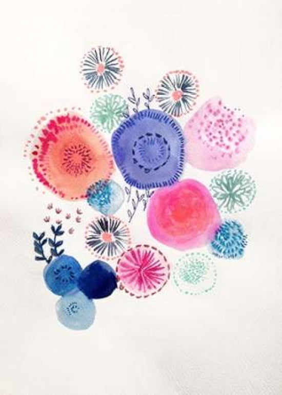 Posterazzi Rainburst Canvas Art - Victoria Johnson (20 x 28)
