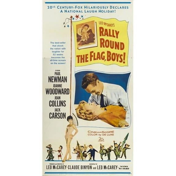 Posterazzi Rally Round the Flag Boys Movie Poster 27 x 40 in.
