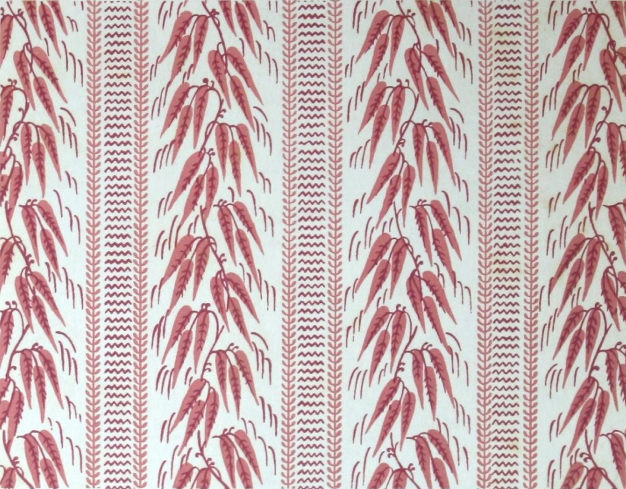 Posterazzi Re-creating old American designs in wall paper 1941 Peirce-Nichols Canvas Art - Nancy McClelland (24 x 36)