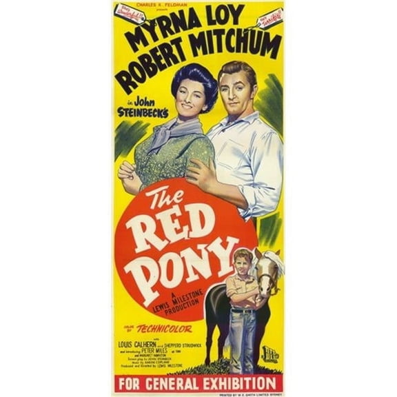 Posterazzi Red Pony Movie Poster - 11 x 17 in.