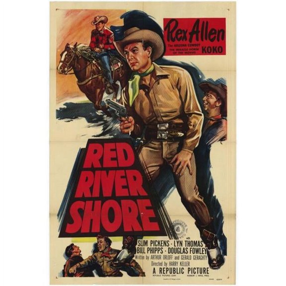 Posterazzi  Red River Shore Movie Poster - 27 x 40 in.