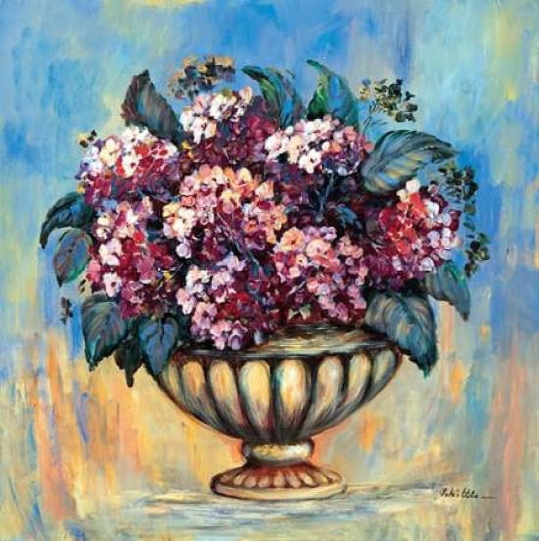 Posterazzi Red hydrangea delight Canvas Art - Katharina Schottler (24 x 24)