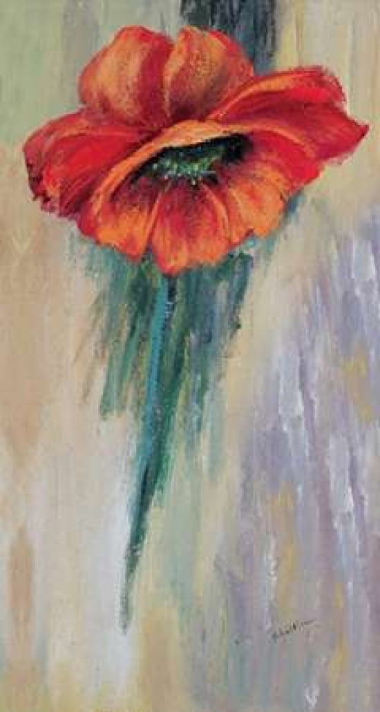 Posterazzi Red poppy I Canvas Art - Katharina Schottler (24 x 36)