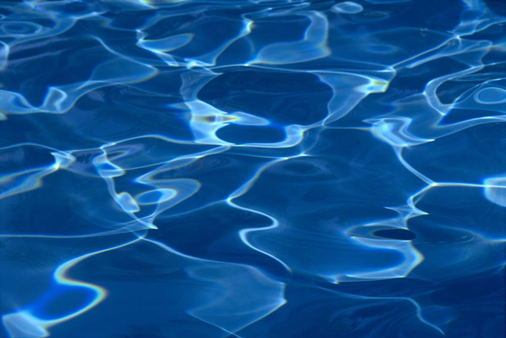 Posterazzi Reflections Of Pool Surface Patterns A32F Canvas Art - Mary Van de Ven Design Pics (38 x 24)