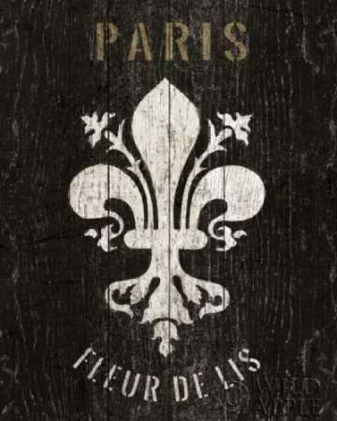 Posterazzi Fleur de Lis Canvas Art - Wild Apple Portfolio (24 x 30)
