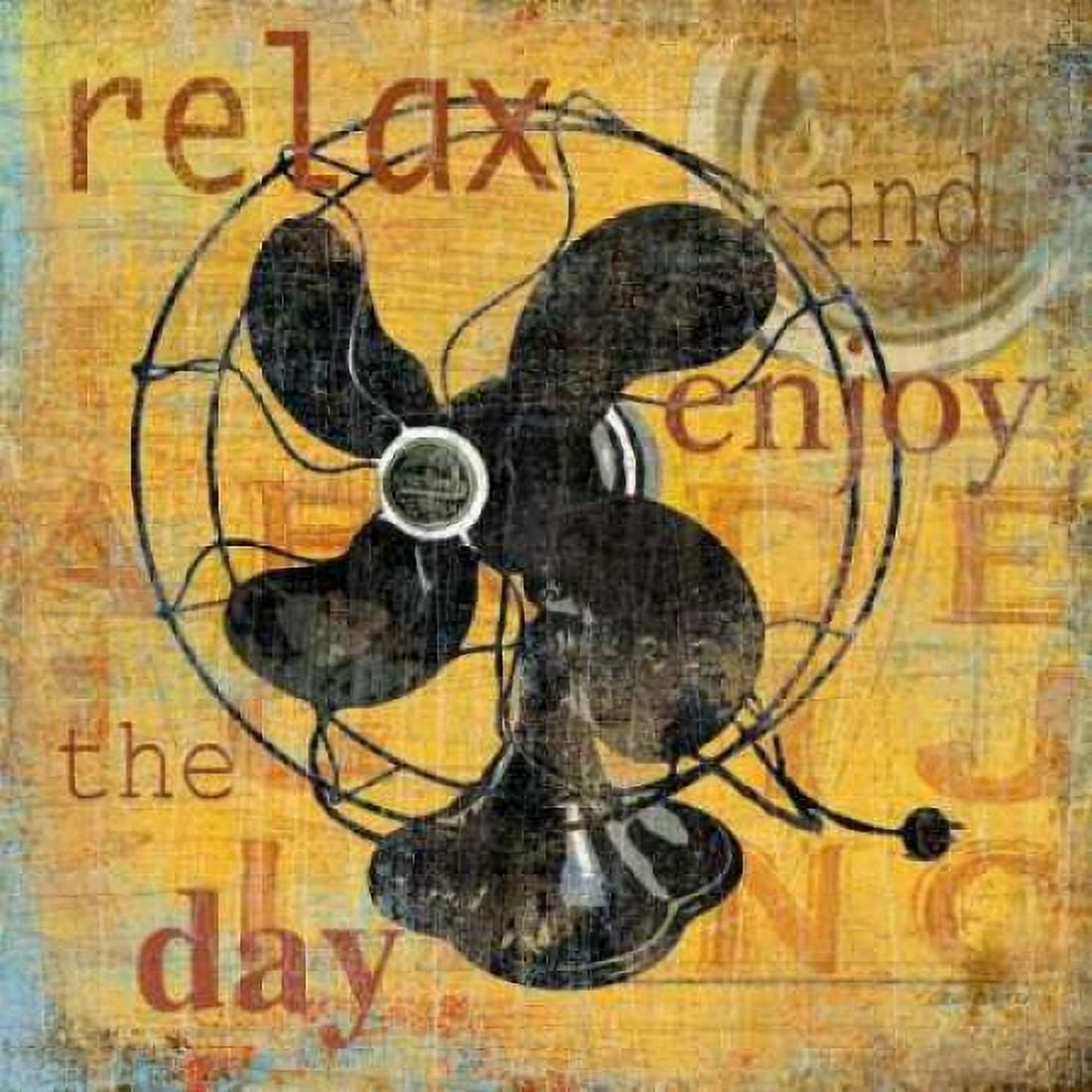 Posterazzi Relax And Enjoy the Day Canvas Art - Carol Robinson (24 x 24)