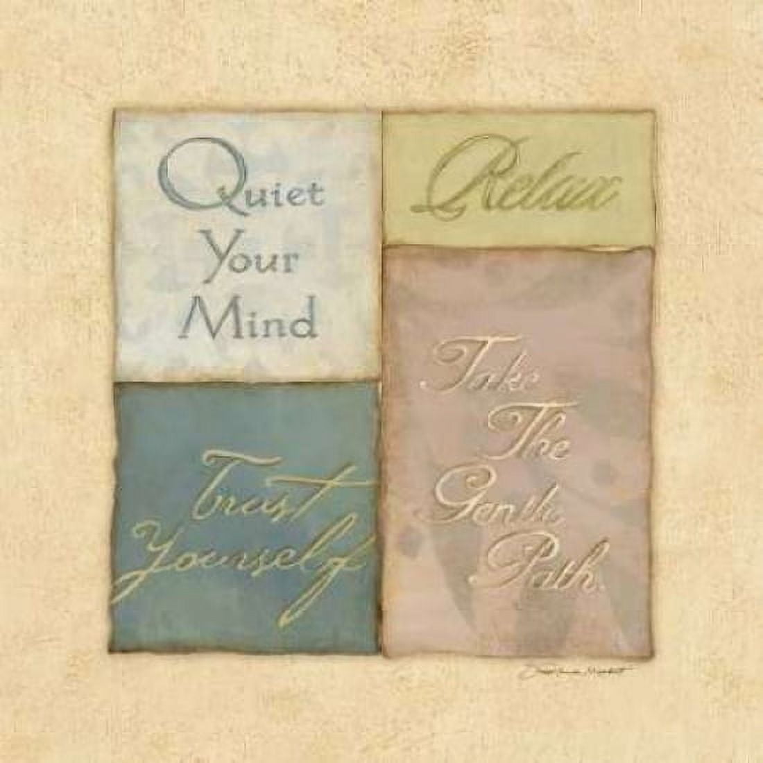 Posterazzi Relax Canvas Art - Stephanie Marrott (24 x 24)