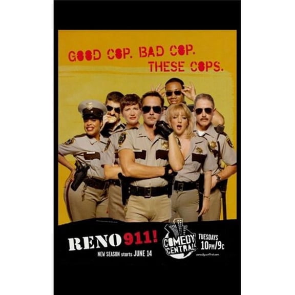 Posterazzi Reno 911 Movie Poster - 11 x 17 in.