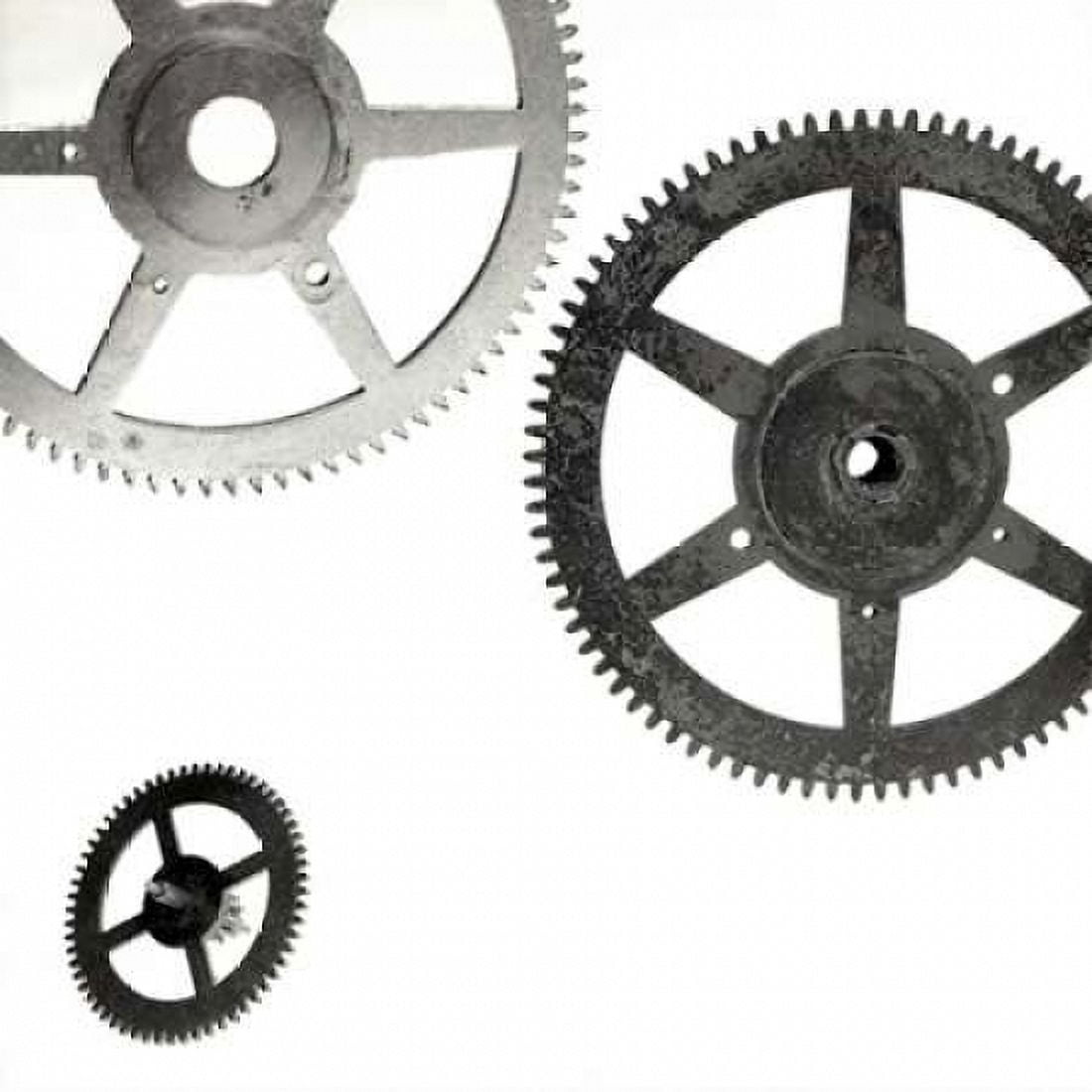 Posterazzi Retro- Gears - 8 Canvas Art - Alan Blaustein (24 x 24)