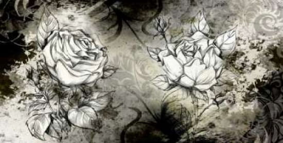 Posterazzi Retro Roses I Canvas Art - Susan P Willow (24 x 48)