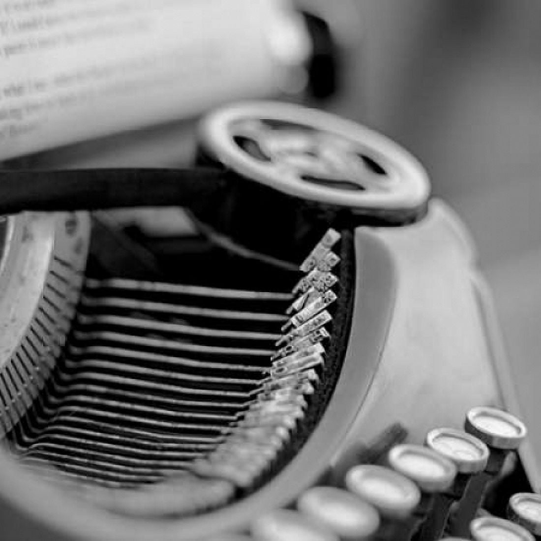 Posterazzi Retro-Typewriter - 3 Canvas Art - Alan Blaustein (24 x 24)