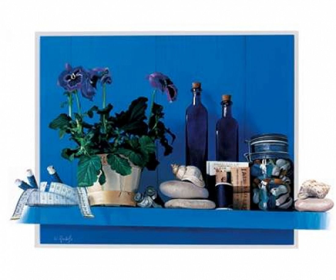 Posterazzi Rhapsody in blue Canvas Art - Wouter Roelofs (20 x 24)
