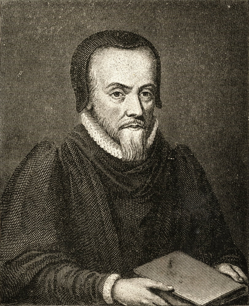 Posterazzi Richard Hooker 1554-1600 Renaissance English Preacher And Author From A Rare Print By Hollar Canvas Art - Ken Welsh Design Pics (26 x 32)