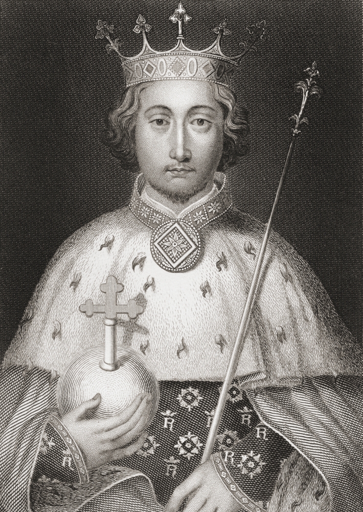 Posterazzi Richard Ii 1367 Canvas Art - Ken Welsh Design Pics (26 x 36)