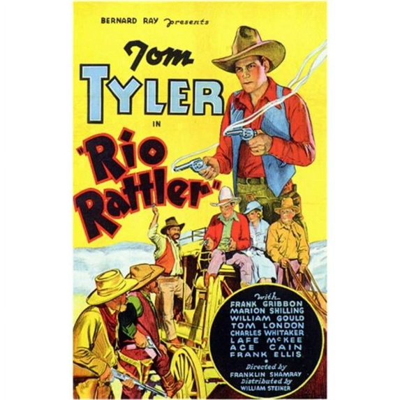Posterazzi Rio Rattler Movie Poster - 11 x 17 in.