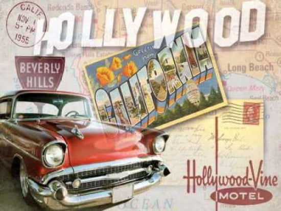Posterazzi Road Trip I Canvas Art - Keith Mallett (18 x 24)