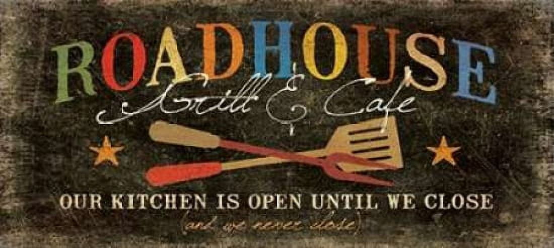 Posterazzi Roadhouse Canvas Art - Jo Moulton (10 x 20)