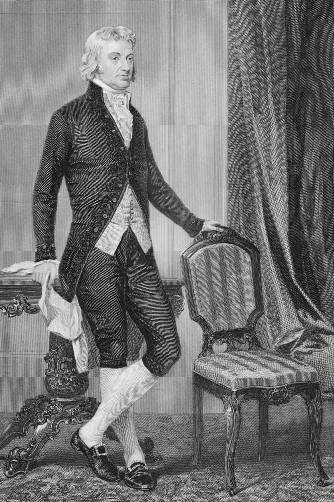 Posterazzi Robert R Livingston 1746-1813 American Lawyer And Diplomat Helped Draft The Declaration Of Independence From Painting By Alonzo Chappel Canvas Art - Ken Welsh Design Pics (22 x 34)