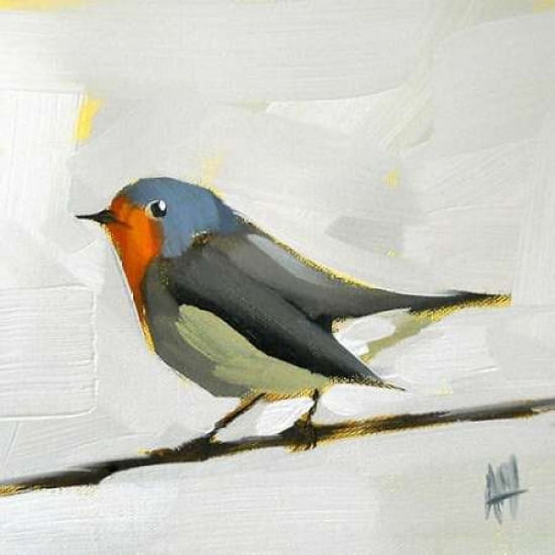 Posterazzi Robin on Wire Canvas Art - Angela Moulton (24 x 24)