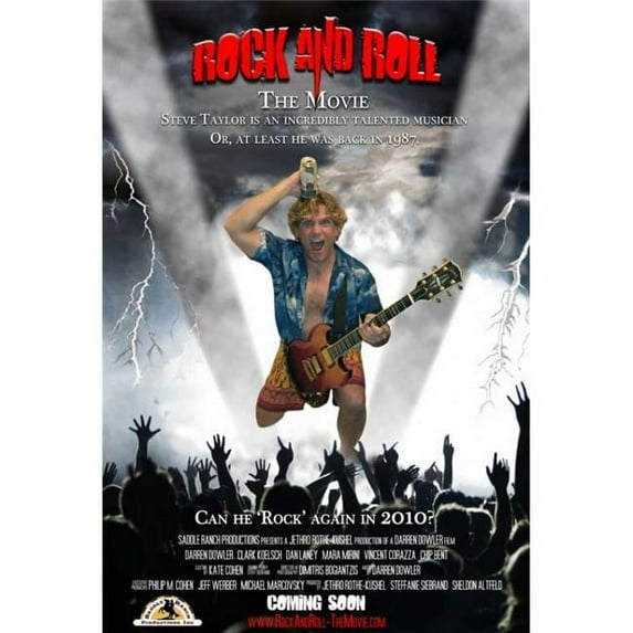 Posterazzi Rock & Roll-The Movie Poster - 27 x 40 in.