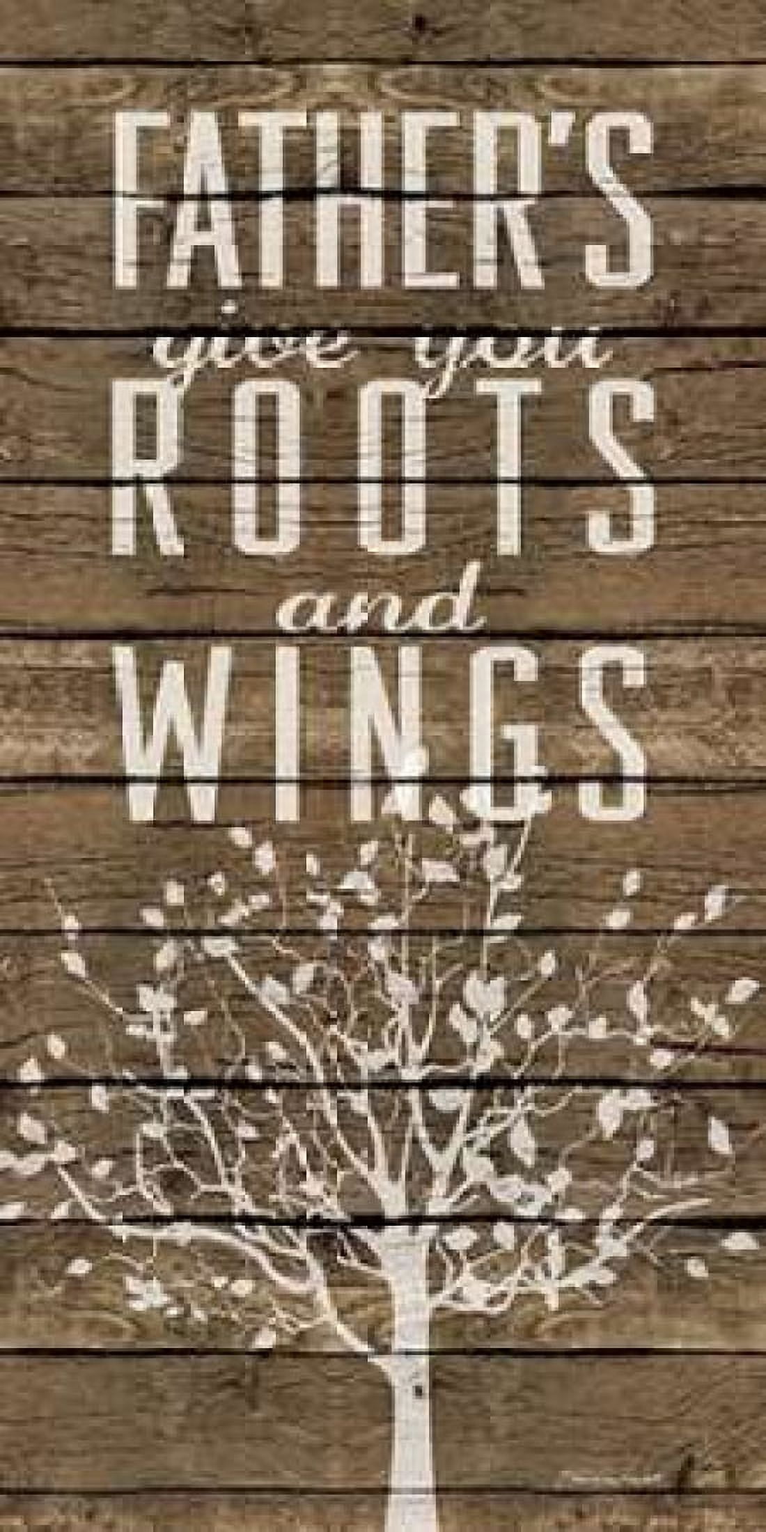 Posterazzi Roots & Wings Canvas Art - Stephanie Marrott (24 x 48)
