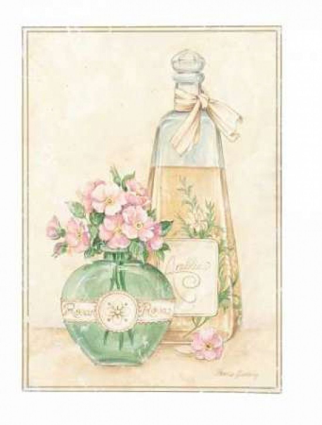 Posterazzi Rosa Canvas Art - Pamela Gladding (18 x 24)