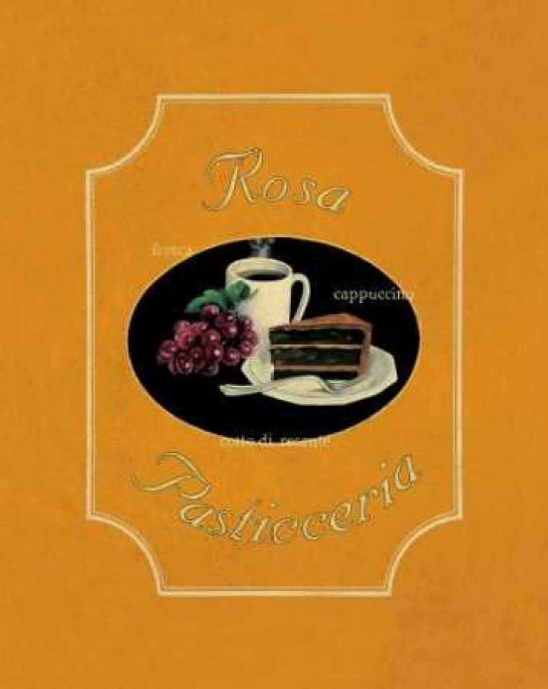 Posterazzi Rosa Pasticceria Canvas Art - Catherine Jones (22 x 28)