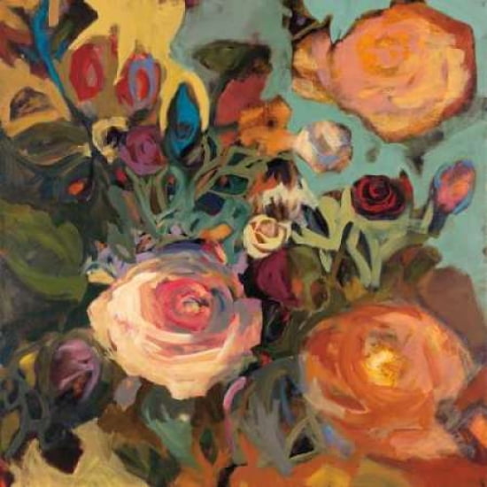 Posterazzi Rose Garden II Canvas Art - Jennifer Harwood (24 x 24)