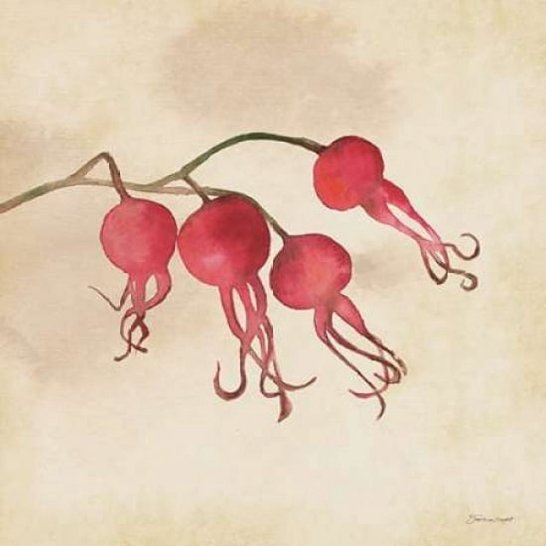 Posterazzi Rose Hips In Fall Canvas Art - Stephanie Marrott (24 x 24)