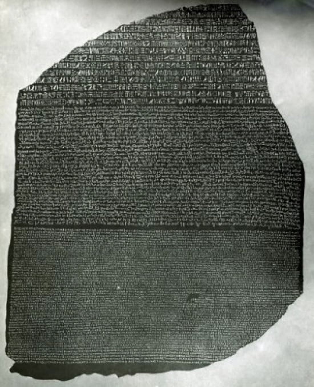 Posterazzi Rosetta Stone Canvas Art - (24 x 36)