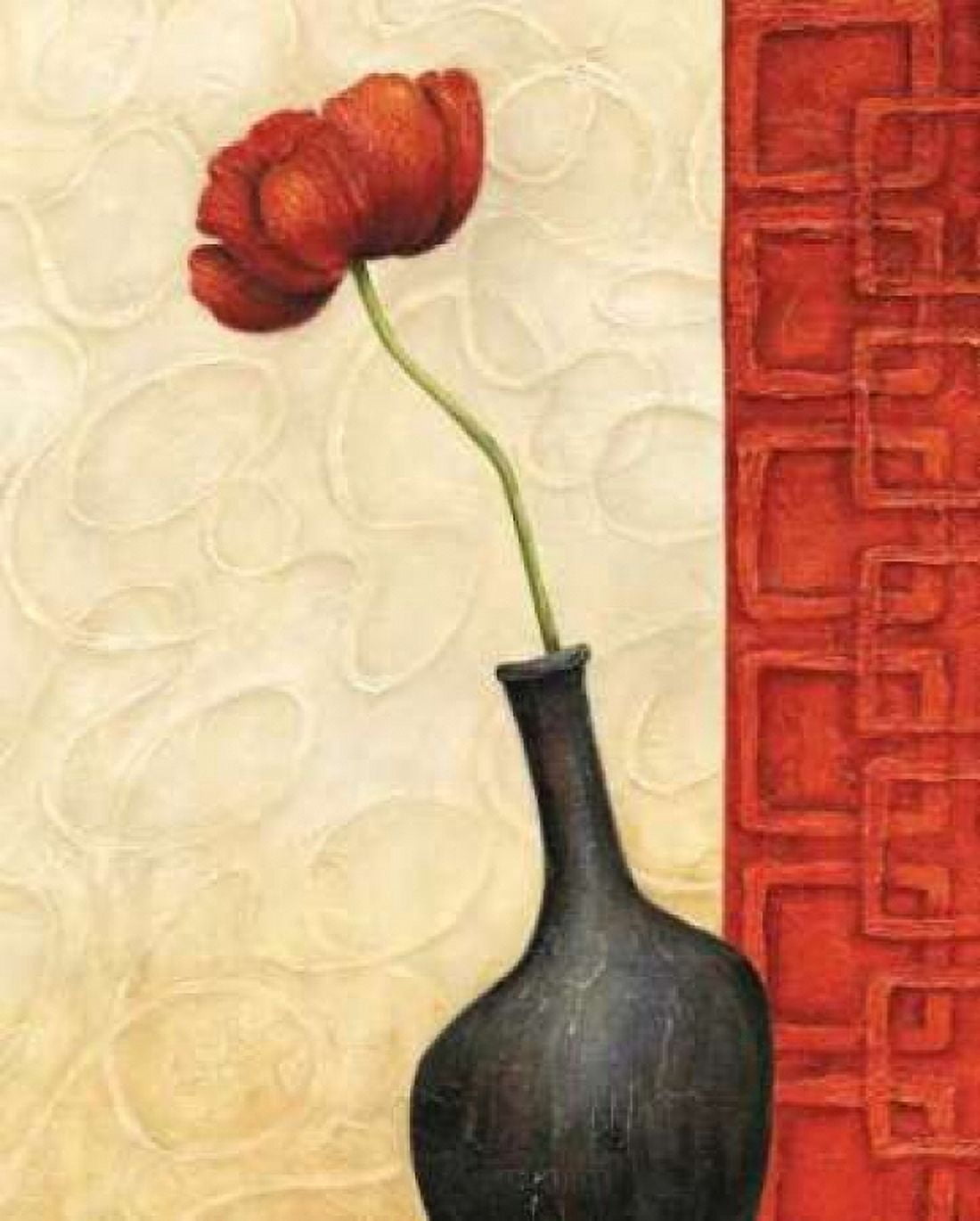 Posterazzi Rouge II Canvas Art - Delphine Corbin (24 x 30)