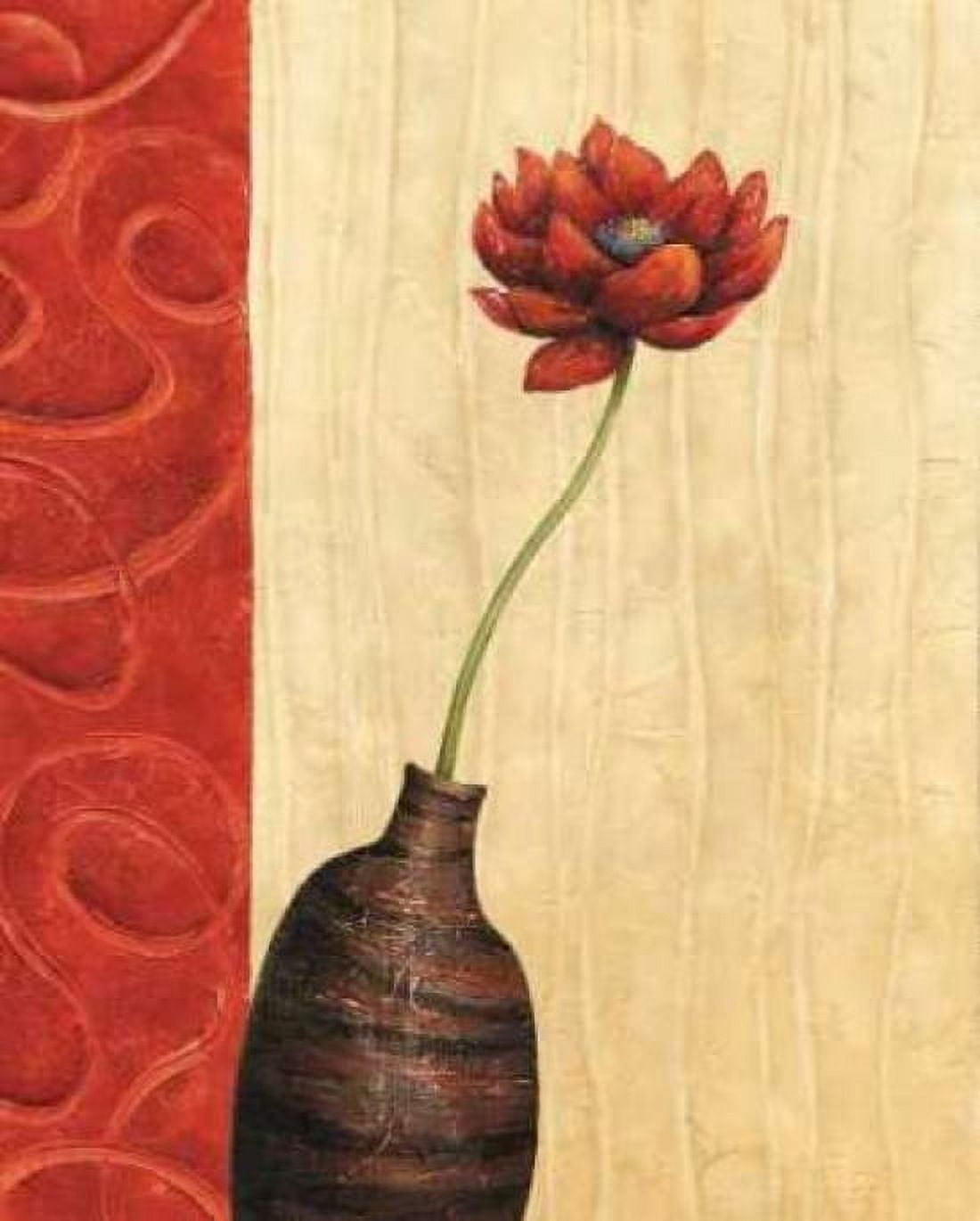 Posterazzi Rouge III Canvas Art - Delphine Corbin (24 x 30)