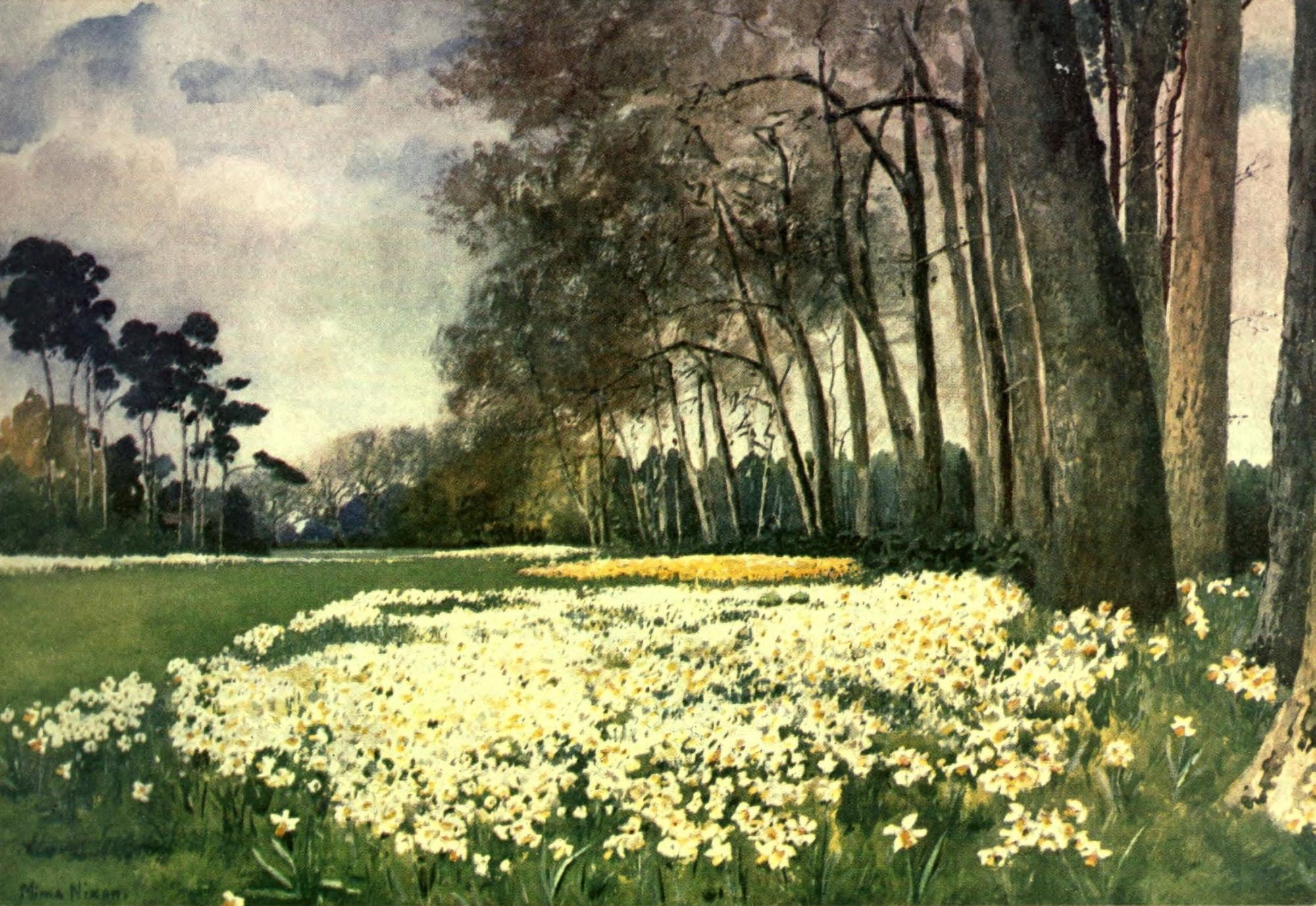 Posterazzi Royal Palaces & Gardens 1916 Sandringham Canvas Art - Mima Nixon (24 x 36)