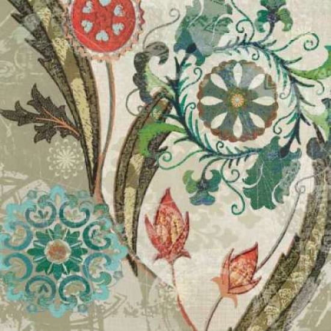 Posterazzi Royal Tapestry I Canvas Art - Carol Robinson (24 x 24)