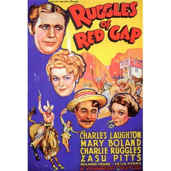 Posterazzi Ruggles of Red Gap Movie Poster - 27 x 40 in.