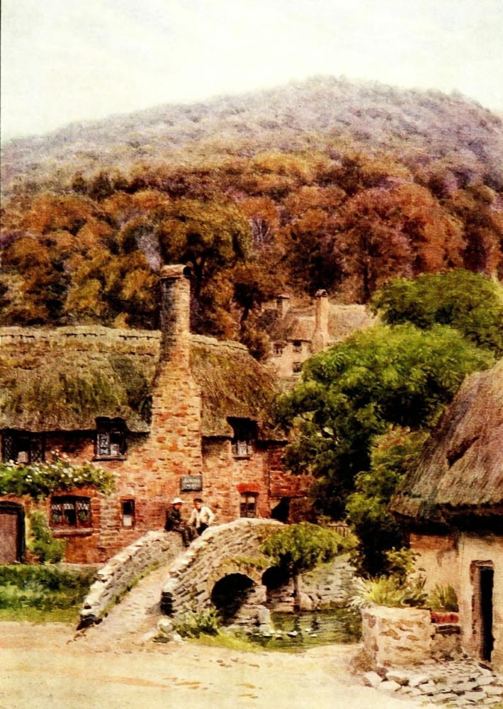 Posterazzi Rural England 1912 Allerford Somerset Canvas Art - Alfred Quinton (24 x 36)
