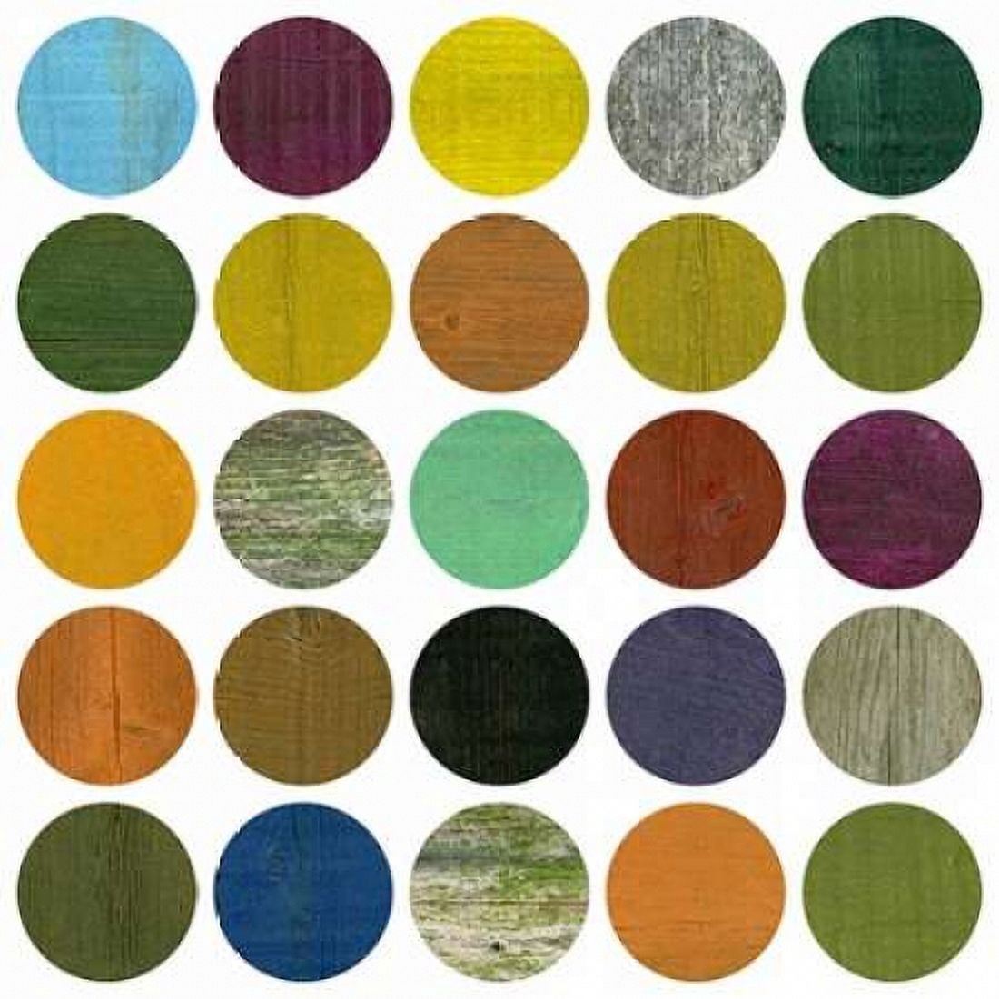 Posterazzi Rustic Rounds 40 Canvas Art - Michelle Calkins (24 x 24)