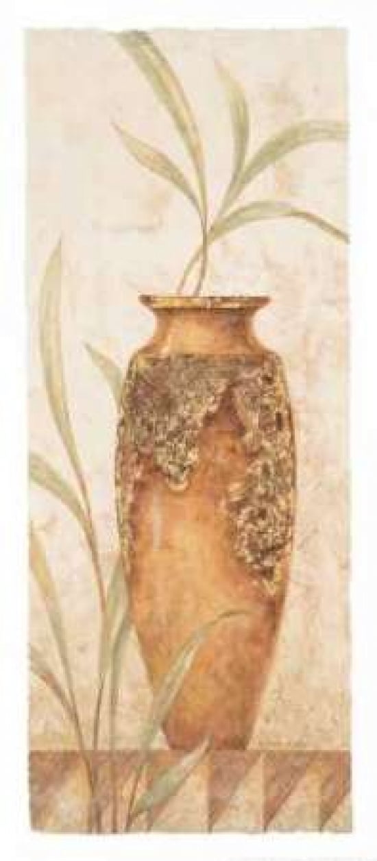 Posterazzi Rustic Venetian Urn II Canvas Art - Pamela Gladding (24 x 48)