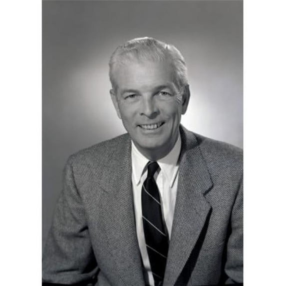 Posterazzi SAL25512351A Studio Portrait of Businessman Smiling Poster Print - 18 x 24 in.