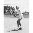 thumbnail image 1 of Posterazzi SAL25524211 Young Woman Playing Tennis on a Tennis Court Poster Print - 18 x 24 in., 1 of 1