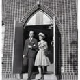 thumbnail image 1 of Posterazzi SAL255420831 Mid Adult Couple Leaving Church Poster Print - 18 x 24 in., 1 of 1