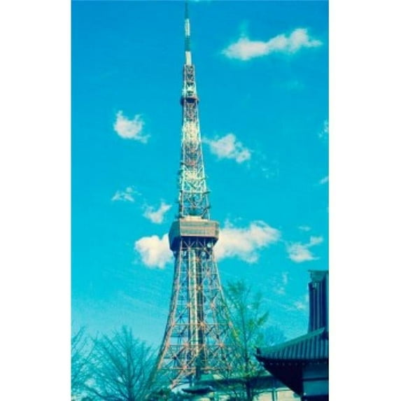 Posterazzi SAL255422068 Japan Tokyo Nippon Television City Corporation Tower Downtown District Poster Print - 18 x 24 in.